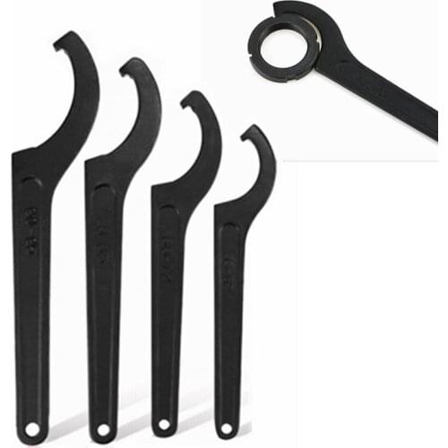 Multipurpose Crescent Wrench 22-26 and 135-165 C Type Key Square head series round nut hook spanner car Motorcycle Repair Tools