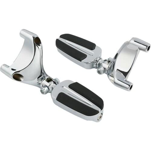 Motorcycle Footpeg Mount & Foot Pegs For Harley Sportster XL 883 1200 2004-2013 05 06