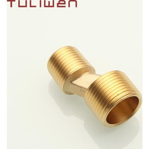 NPT 1/2 to G(BSP) 3/4 Widening Shower Faucet Adjustable Adapter Solid Brass Wall Mounted Width Adjustable Angle Valve S-unions