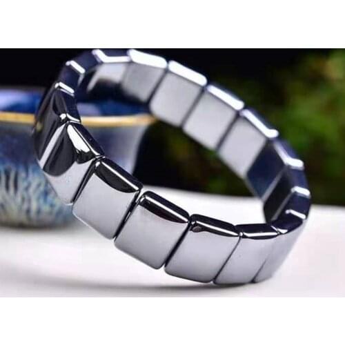 Terahertz Hand Row Jewelery Charms For Making Bracelets Gifts Men Boyfriend Statement Bangles Fashion Healing Crystals