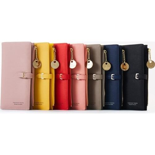 Wristband Ladies Long Wallet Ladies Wallet Clutch Ladies Wallet Zipper Mobile Phone Pocket Card Case