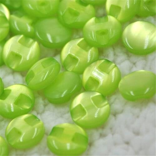 100pcs Minit Color Child Clothes Candy Color Eye Cat Stone Button/Sewing lots