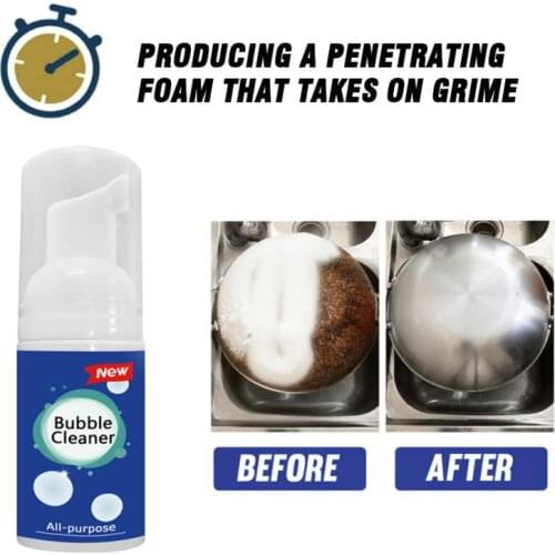 30ml Multi Purpose Household Kitchen Bathroom Cleaning Foam Decontamination Cleaner Cleaning Bubble Spray Kitchen Cleaning Tools