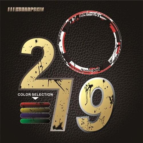 4 X Motorcycle Inner Outer Rim full coverage sticker moto wheel Decorative reflective Stripe Decals For BMW S1000XR s1000 xr