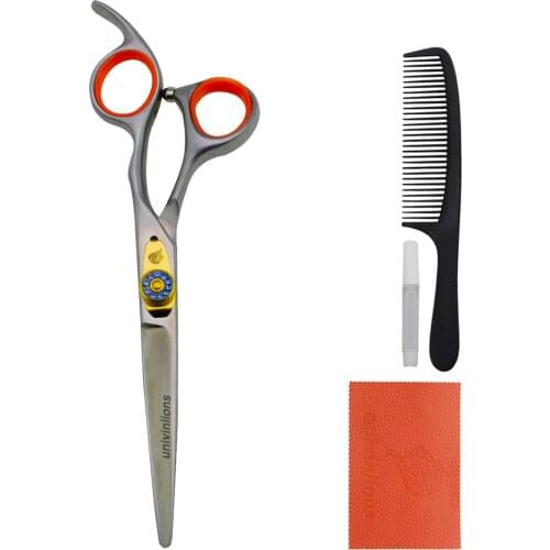 Univinlions 6.0 Inch Barber Shears Professional Hairdressing Scissors Hair Razor Comb Hair Styling Tools Barbearia Acessorios