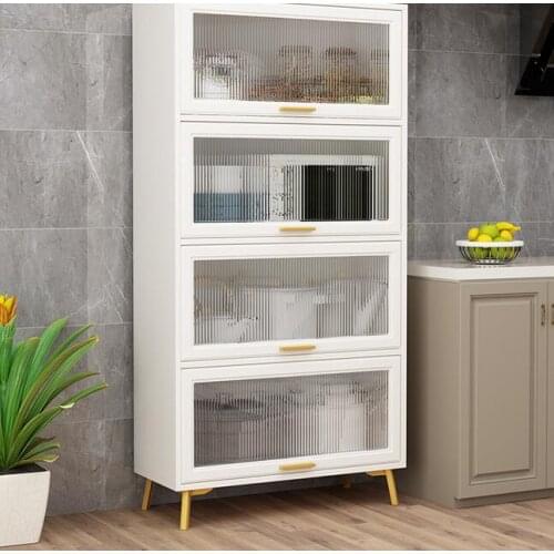 Side cabinet modern simple kitchen storage cabinet living room storage cabinet wall cupboard tea cabinet storage cabinet