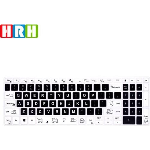 HRH Stylish Design Silicone Keyboard Cover Skin For Keyboard Cover for Dell 15 5501 5502 5505 5508 5584 5590 5593 5598 15.6"
