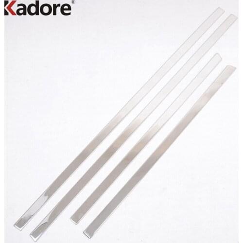 For Chevrolet Trax Tracker 2014 2015 2016 Stainless Steel Car Door Body Side Molding Protector Trim Exterior Accessories