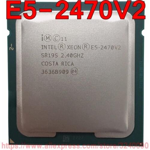 Intel Xeon CPU E5-2470V2 2.40GHz 10-Core 25M LGA1356 E5-2470 V2 processor E5 2470V2 E5 2470 V2 free shipping speedy ship out