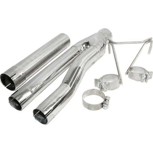 SS Dual Exhaust Muffler Pipe Kit fit for 2009-2019 RAM 1500 Hemi 5.7L Pickup