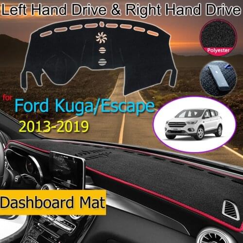 For Ford Kuga/Escape 2013-2019 Mk2 Anti-Slip Mat Dashboard Cover Pad Sunshade Dashmat Car Accessories