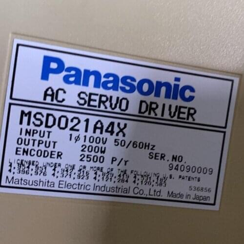 MSD021A4X servo driver , used one , 85% appearance new , test goods , free shipping