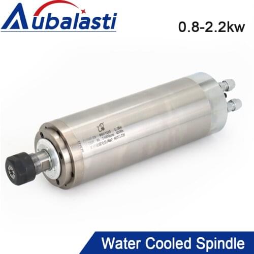 CNC Spindle 2.2KW Spindle Motor P4 Bearing 220 380V GDZ-23 Diameter 80mm ER20 4.4A Machine Tool Spindle for CNC Router