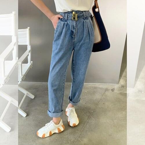 Yuigyutyu Womens High Jeans