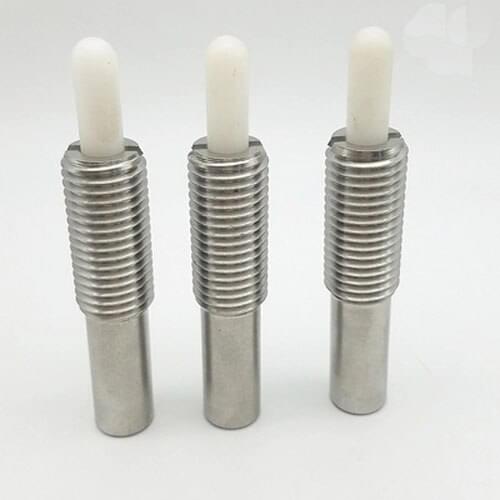 1pcs M12 M16 Nylon protruding pin Spring positioning telescopic pins stainless steel 5mm-20mm Length