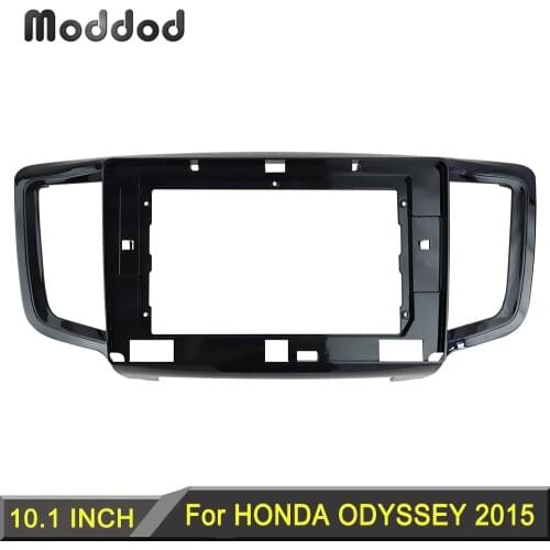10.1 inch Radio Fascias Fit for HONDA ODYSSEY 2015 Stereo Panel Dash Refitting Installation Trim kit Frame GPS DVD Bezel
