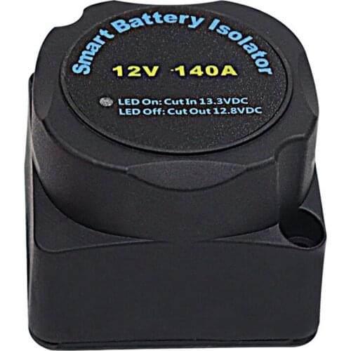 12V 140A Voltage Sensitive Split Charge Relay VSR for Camper Car Smart Battery Isolator Charge 2 Battery Bank Auto Parts