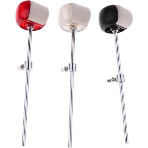 3 Color Bass Drum Beater Hammer for Percussion Drummer Instrument