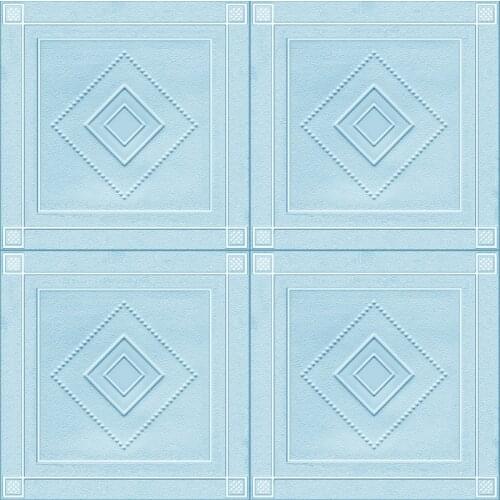 70x70cm Wall Sticker Home Decor PE Foam Waterproof Wall Covering Self Adhesive Wallpaper For Living Room Bedroom 3D Wall Panel