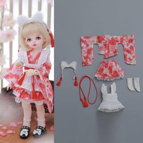 BJD Clothes Kimi Linachouchou body 1/6 BJD SD Dress Beautiful Doll Outfit Accessories luodoll