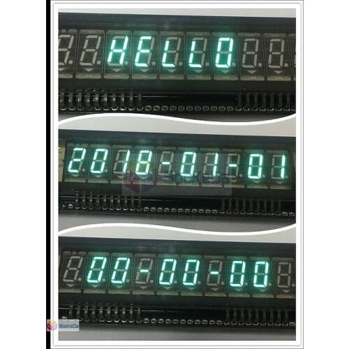 VFD Display 10 Digit Segment Code Decimal Point VFD Display Module Digital Tube 8 Word Serial Port
