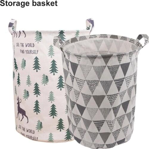 60% Hot Sales!! Household Folding Laundry Clothes Storage Holder Basket Sundries Organizer Pouch