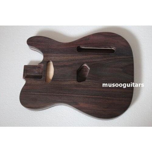 Musoo brand electric guitar body for all solid rosewood