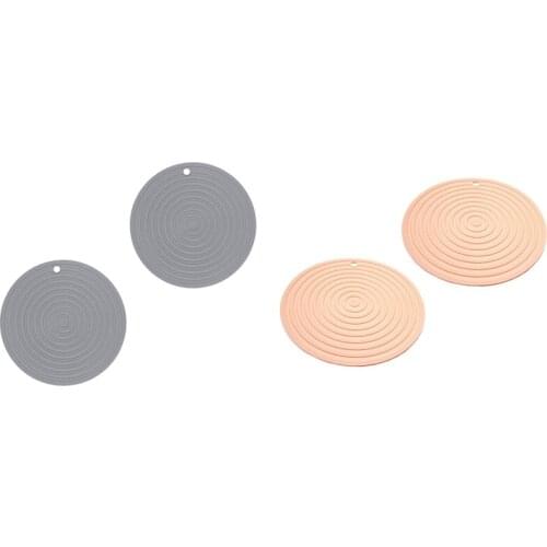 Pet Food Mat For Dog And Cat Placemat 2 Pcs, Mat For Prevent Food And Water Overflow, Suitable For Medium Pet