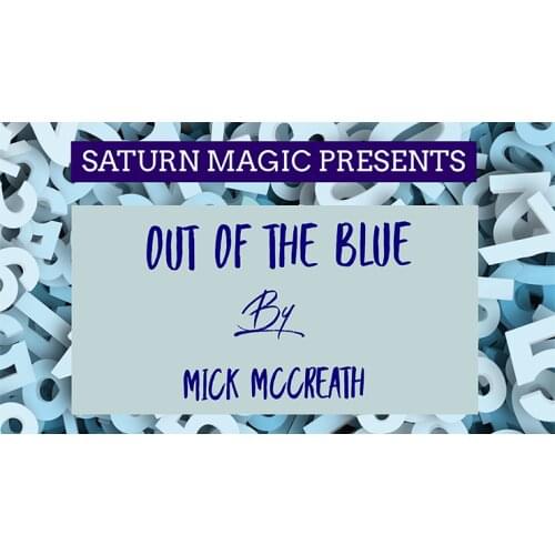 Out of the Blue by Mick McCreath (Gimmick+online instruction) Magic Tricks,Close up Magic,Goocheltrucs Professionele Close-Up