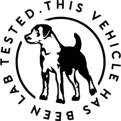 This Vehicle Has Been Lat Tested Car Sticker Decal Rear Windshield Rood Decor Removable AL398