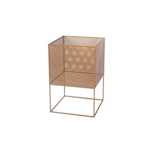 Nordic designer minimalist interior living room floor flower stand balcony creative green planting shelf