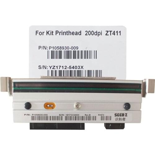New ZT411 printhead For Zebra ZT411 205dpi Label Printer Print Head