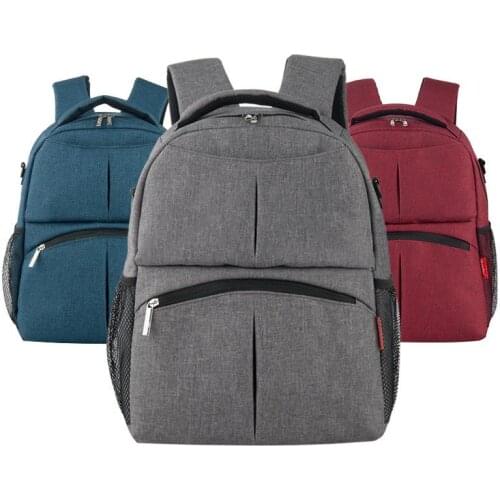 2020 New Mummy Bag Diaper Bag Baby Care Large Capacity Mom Backpack Mummy Maternity Wet Bag Waterproof Baby Pregnant Bag