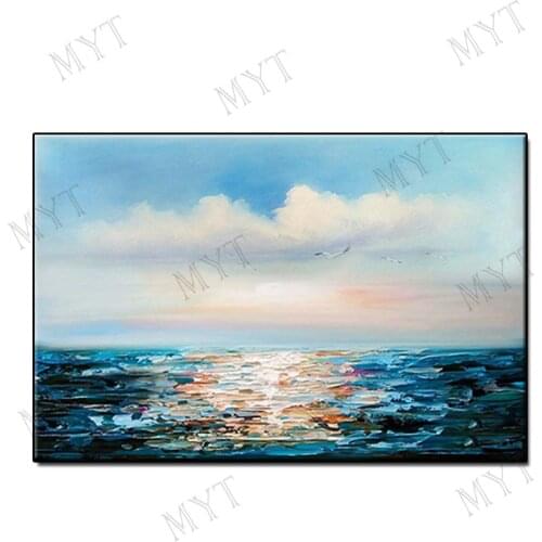 New Arrival Top Selling Modern Pure Hand painted Canvas Oil Painting Wall Pictures for Home Decoration Paintings Unframed