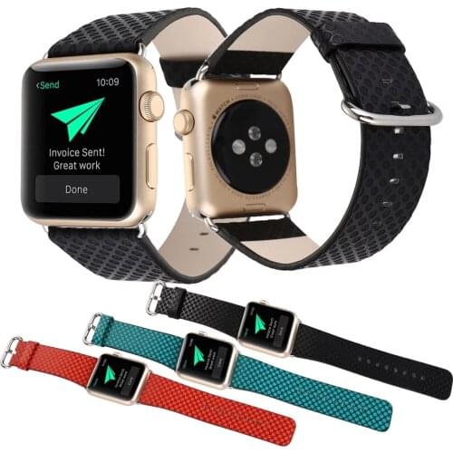 New Sport Leather Watchband Strap For Apple Watch 6 5 4 3 2 1 SE Watch Band For iWatch 44mm 40mm 42mm 38mm Polka Dot Watch Belt