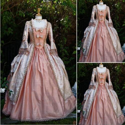 2017 New!Customer-made Victorian Dresses Scarlett Dresses Civil War dress Cosplay Halloween Lolita dresses US4-36 C-1012