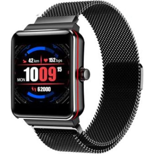 H10 Smart Band Watch Men Women Sports Watch IP68 Waterproof Nylon Stell Strap Step Heart Rate Blood Pressure Smartwatch
