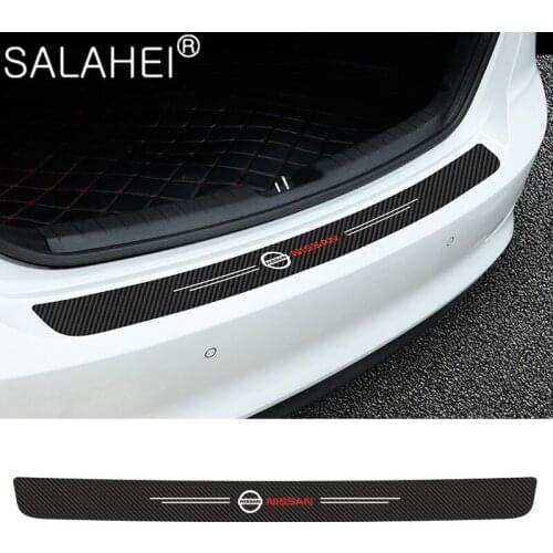 Car Trunk Protection Strip Anti-collision Anti-scratch Guard Plate For Nissan Nismo X-trail T32 Juke Almera Qashqai Tiida Teana