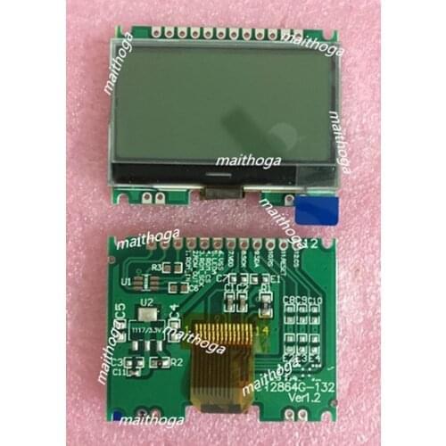 12PIN COG SPI 12864 LCD Screen Module ST7567 Drive IC 3.3V 5V White Backlight No Chinese Font