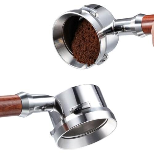 53/51mm Espresso Dosing Funnel Stainless Steel Coffee Dosing Ring with Magenet Compatible With 53/51mm Portafilter _WK
