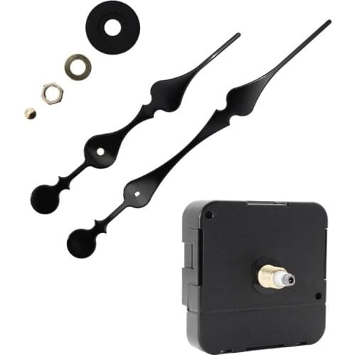 DIY Silent Large Wall Clock Quartz Movement Mechanism Hands Repair Tool Parts Kit Replacement Set