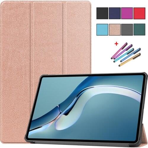 Case For Huawei Matepad Pro 12 6 inch 2021 Tablet PU Leather Protective Shell For Huawei MatePad Pro 12.6 Case Cover Coque Funda