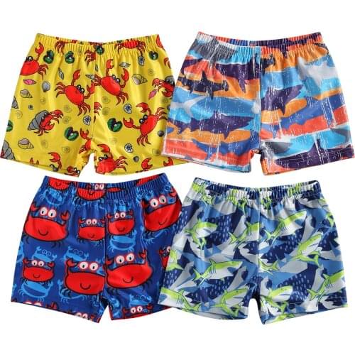 Citgeett Summer Kids Baby Boy Swimming Shorts Cartoon Pattern Fast Dry Party Club Summer Beachwear Clothes