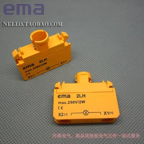 [SA]2LH EMA LED lamp holder for 22/25 / 30mm illuminated control switch Use--20pcs/lot