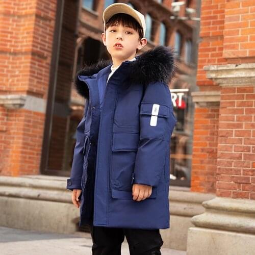 FairyTown Winter Parkas For Boys