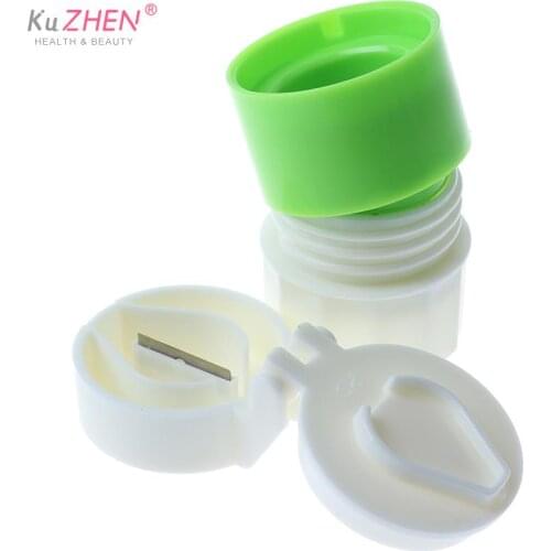 Powder Tablet Grinder Powder Pill Cutter 2 in 1 Portable Medicine Splitter Box Storage Crusher