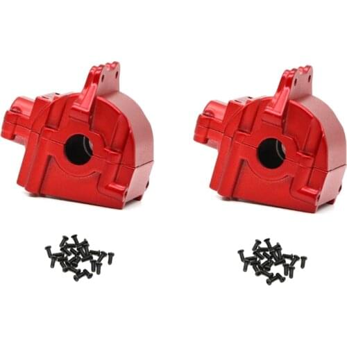 Metal Wave Box Gear Box Shell Cover Differential Housing 144001-1254 for Wltoys 144001 1/14 RC Car Parts