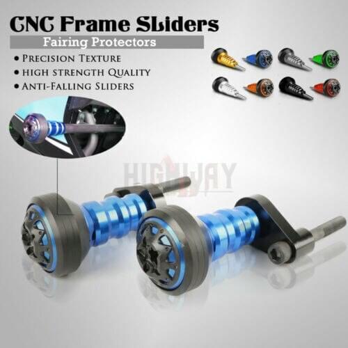 Motorcycle Carved Falling Protection Frame Slider Fairing Guard Crash Pad Protector For YAMAHA MT07 FZ07 MT-07 FZ-07