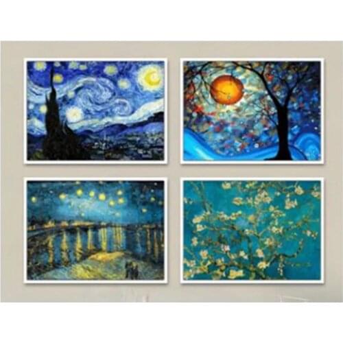 New 5D Diamond Painting Scenery Lanscape Embroidery Rhinestone Cross Stitch Gift Home Office Decor Kids Adult Factory Direct