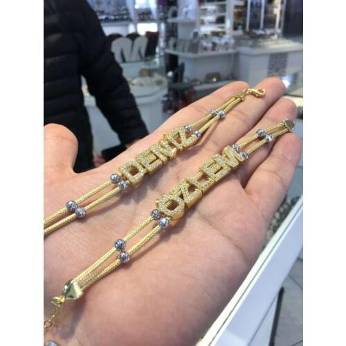 Person Special zircon cubic zirconia bracelet